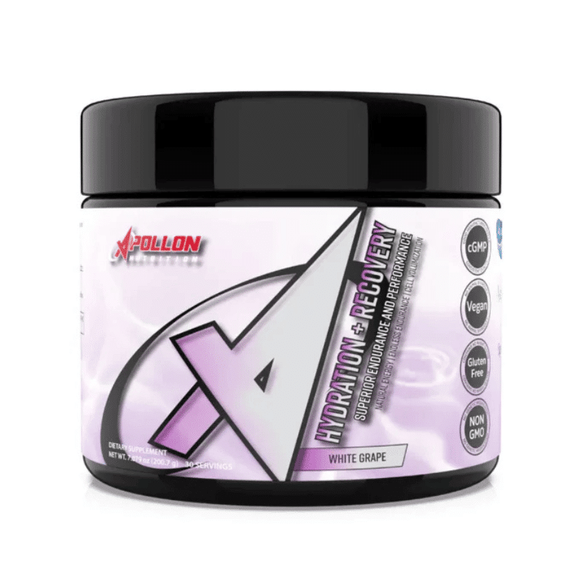 Apollon Nutrition Hydration & Recovery – White Grape Grape