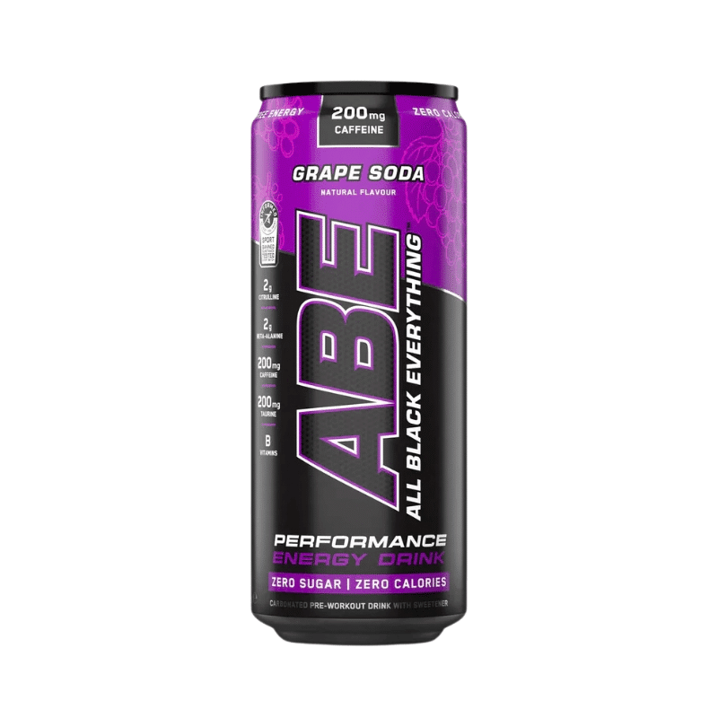 Applied Nutrition ABE Energy Can 330ml – Grape Soda Grape