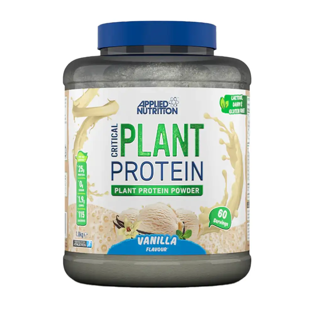 Applied Nutrition Critical Plant Protein 1.8kg Vanilla