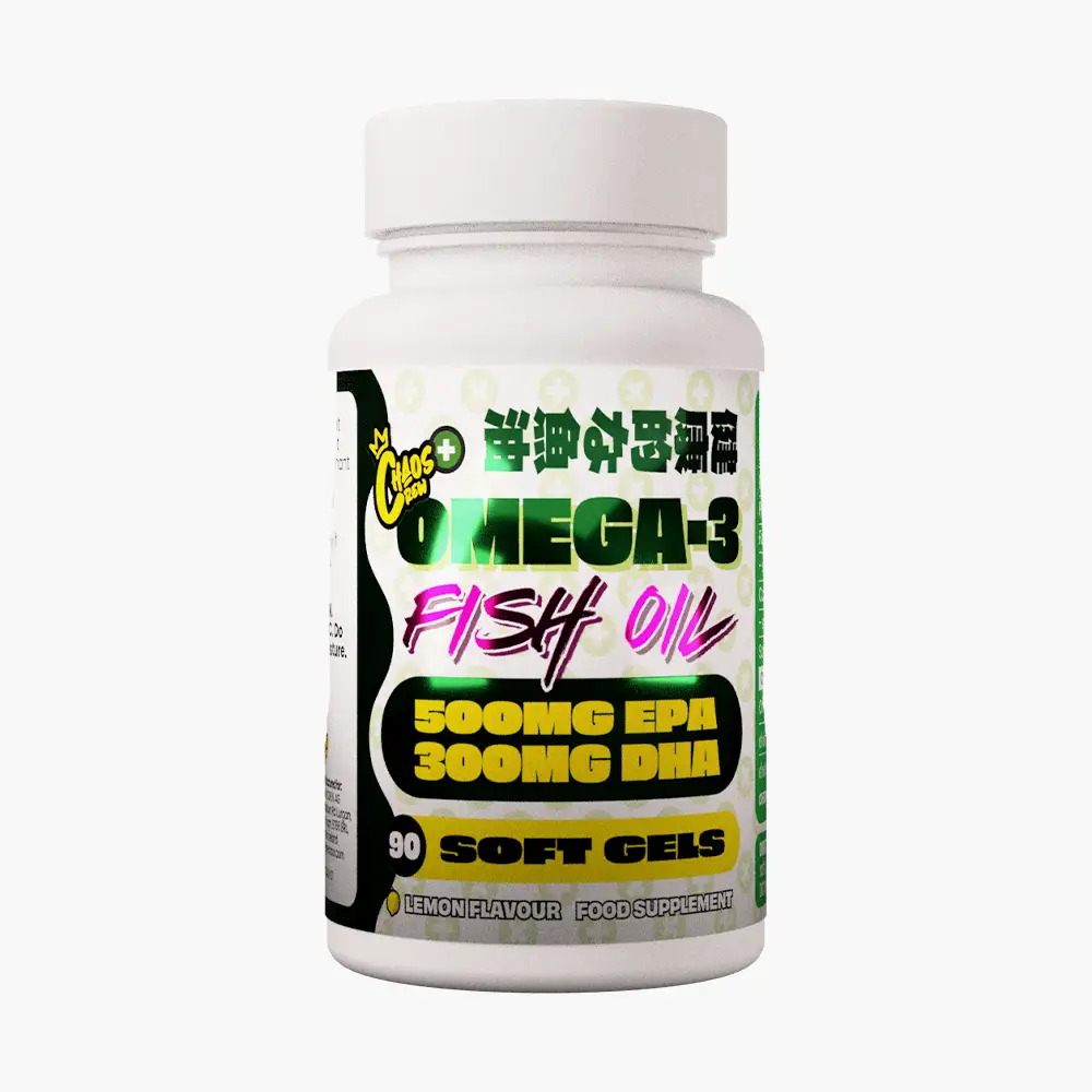 Chaos Crew Omega-3 Fish Oil (90 Softgels) Image 1